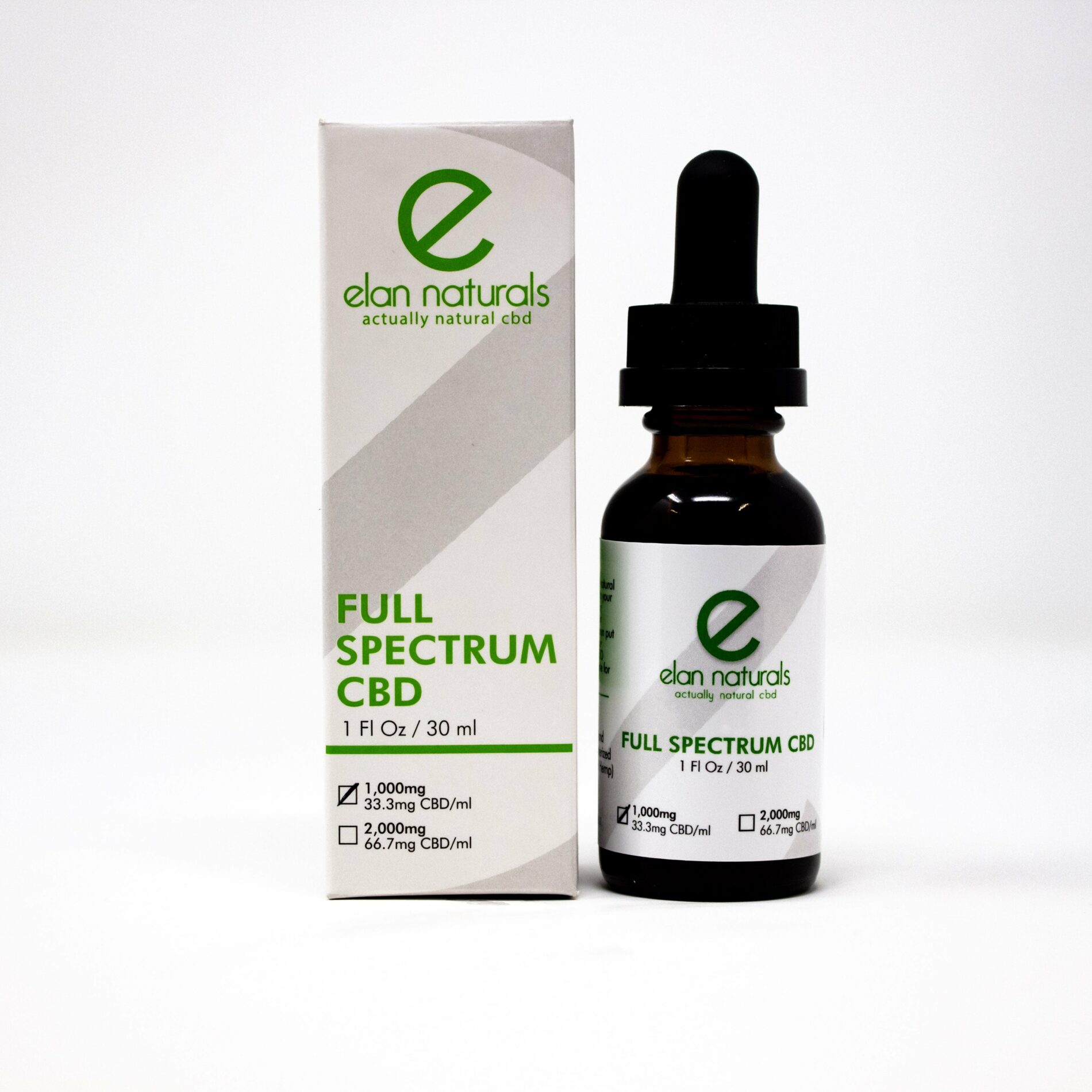 Shop Full Spectrum CBD Oil Tinctures | Elan Naturals