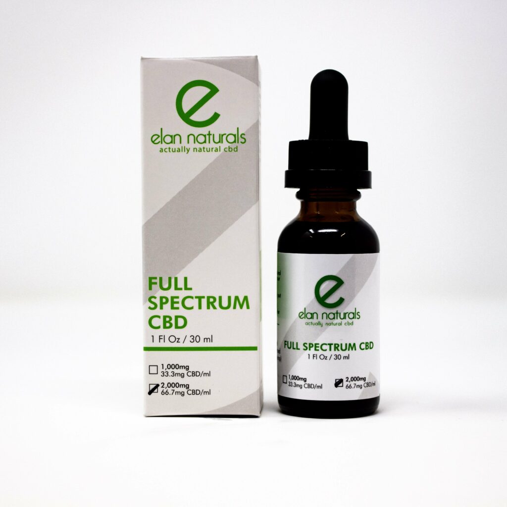 Shop Full Spectrum CBD Oil Tinctures | Elan Naturals